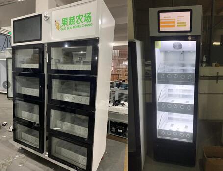 重力感應無人售貨柜二代機批量出貨中